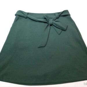 Elegant Green Women's mini Skirt